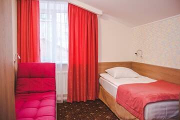 Стандартный номер с одной двуспальной кроватью №305 в Отеле Tyumen Time Hotel